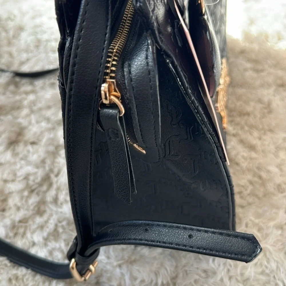 ✨BAG AND WALLET✨Juicy Couture Black Handbag and matching small wallet both NEW